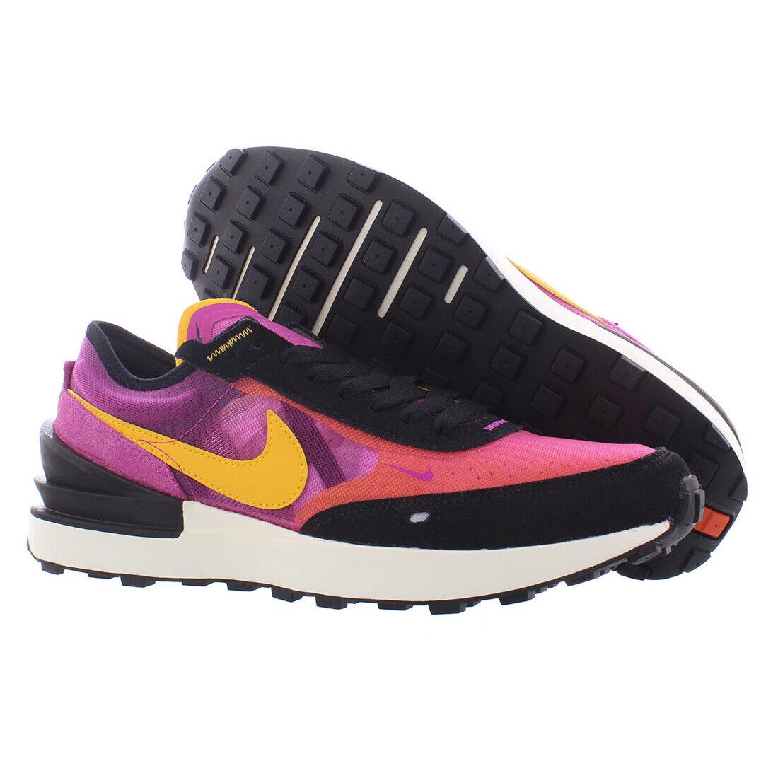 Nike Waffle One Boys Shoes Size 7 Color: Black/multi - Black/Multi, Main: Black