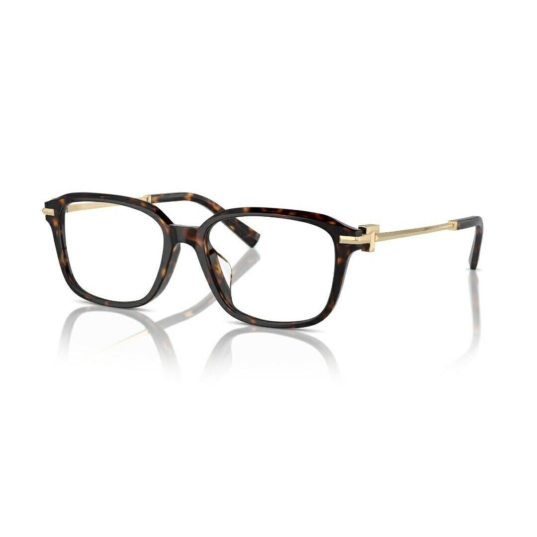 Tiffany Co. TF2253D 8015 Havana Frame Demo Lens 54 mm Woman`s Eyeglasses