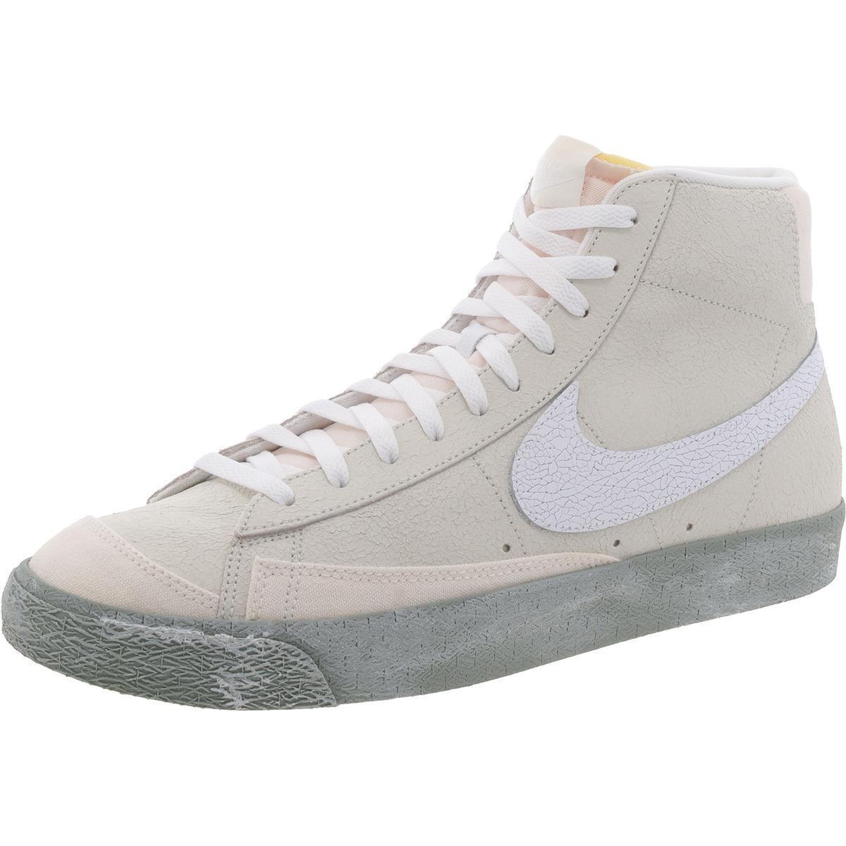 Nike Mens Blazer Mid `77 SE White Casual and Fashion Sneakers 14 Medium D 7806 - Summit White/White Phantom