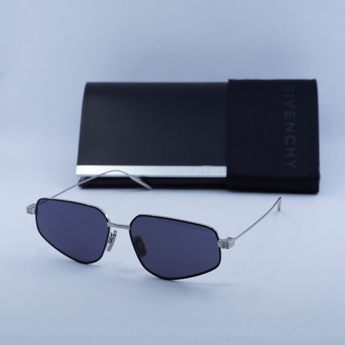 Givenchy GV40046U 16A Shiny Palladium/grey 57-14-140 Sunglasses