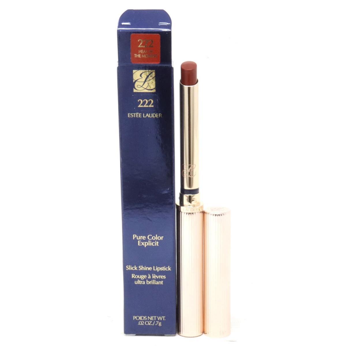 Estee Lauder Pure Color Explicit Slick Shine Lipstick 0.02oz/7g 222 Heat Of The Moment