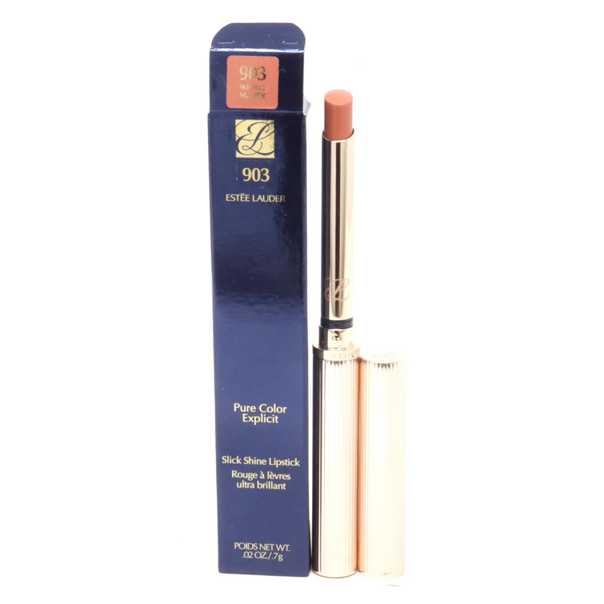 Estee Lauder Pure Color Explicit Slick Shine Lipstick 0.02oz/7g 903 Wrong Number