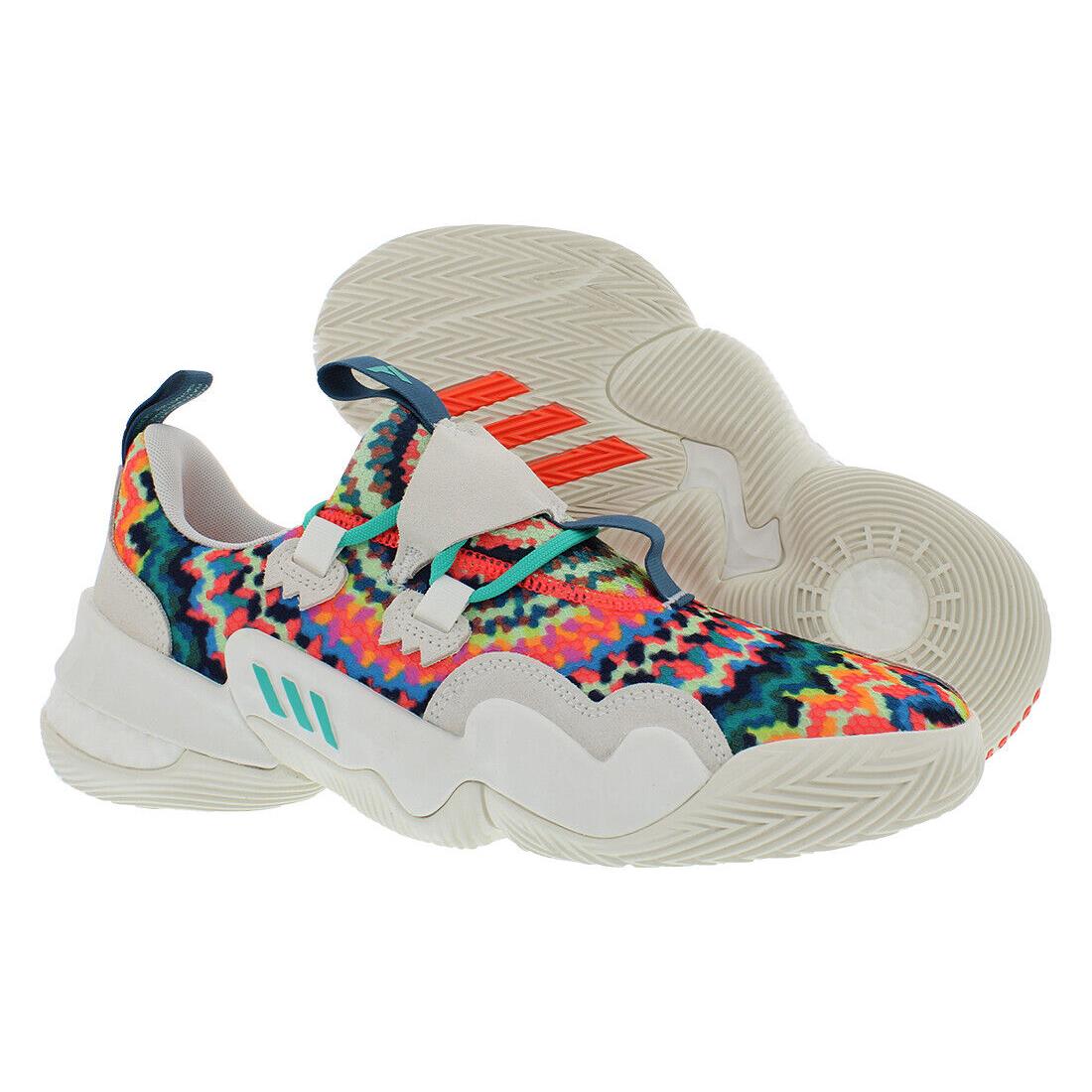 Adidas Trae Young 1 Unisex Shoes - Core�White/Mint Rush/Core�White, Main: Multi-colored