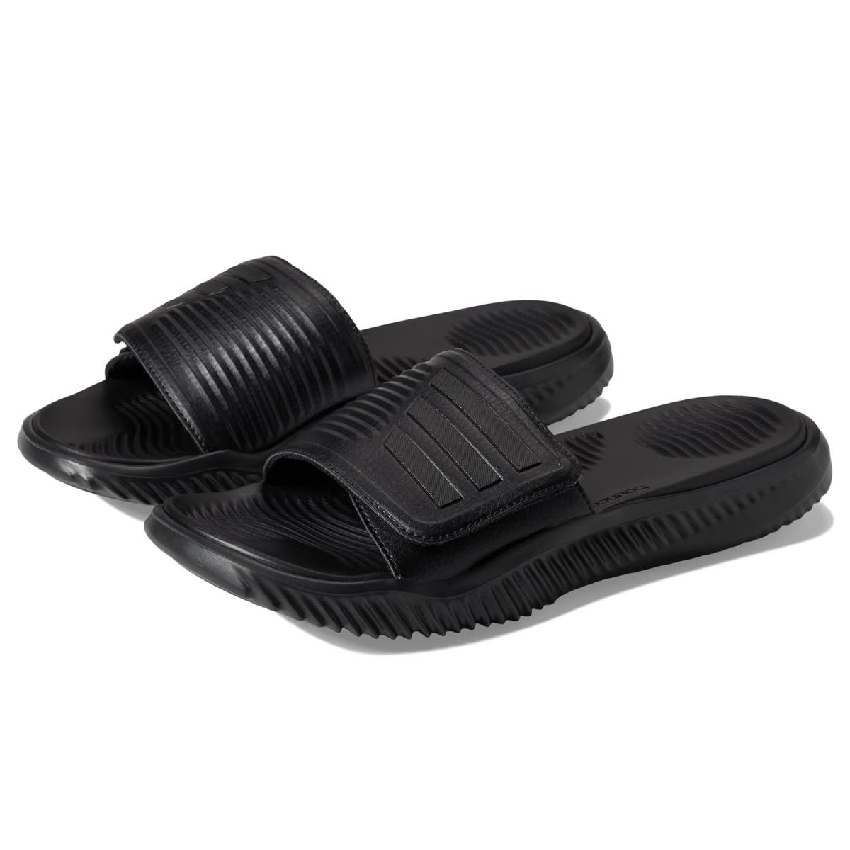 Unisex Sandals Adidas Alphabounce Slides 2.0 - Black/Black/Black