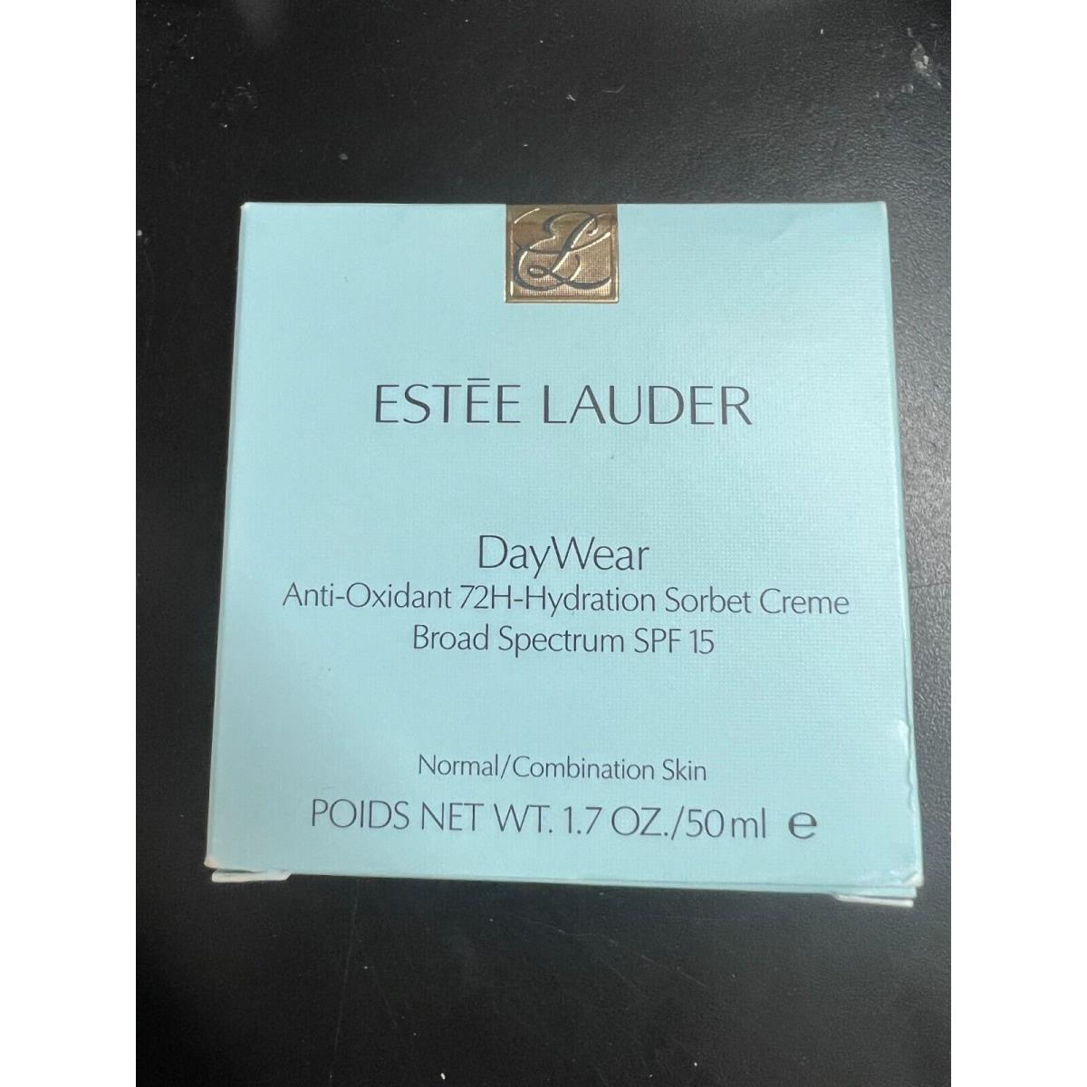 Estee Lauder Daywear 72H-Hydration Sorbet Creme Spf 15 1.7 oz / 50 ml 8505