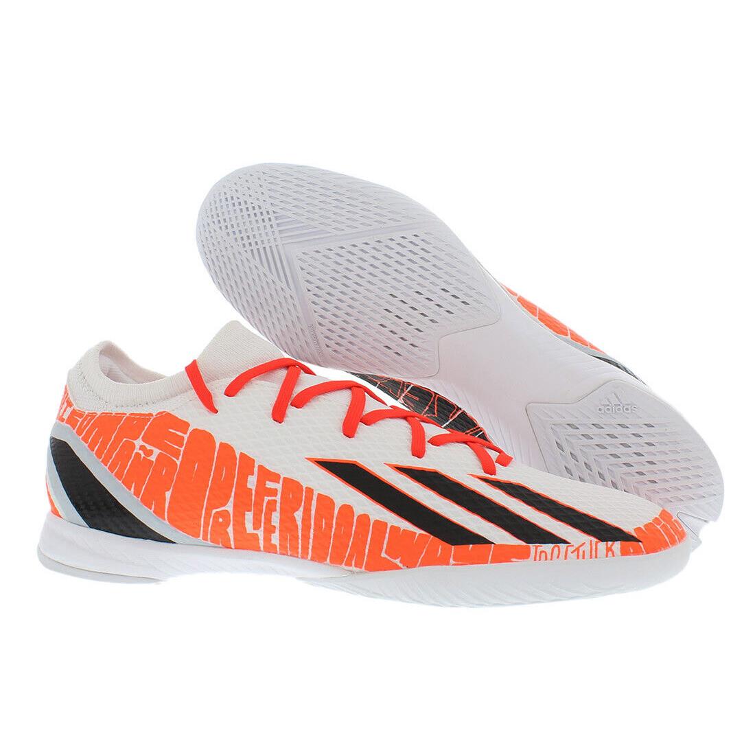 Adidas X Speedportal Messi.3 IN Unisex Shoes - Footwear White/Core Black/Solar Red, Main: White