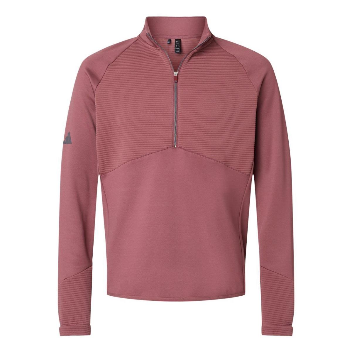 Adidas Mens Quarter Zip Pullover Golf Sweatshirt - A587