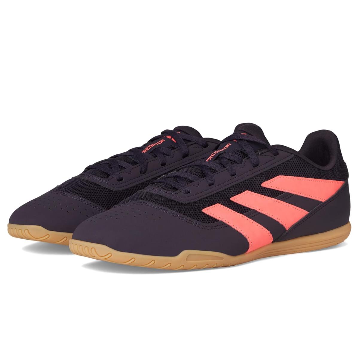 Man`s Sneakers Athletic Shoes Adidas Predator Club In Sala - Aurora Black/Turbo/Gum