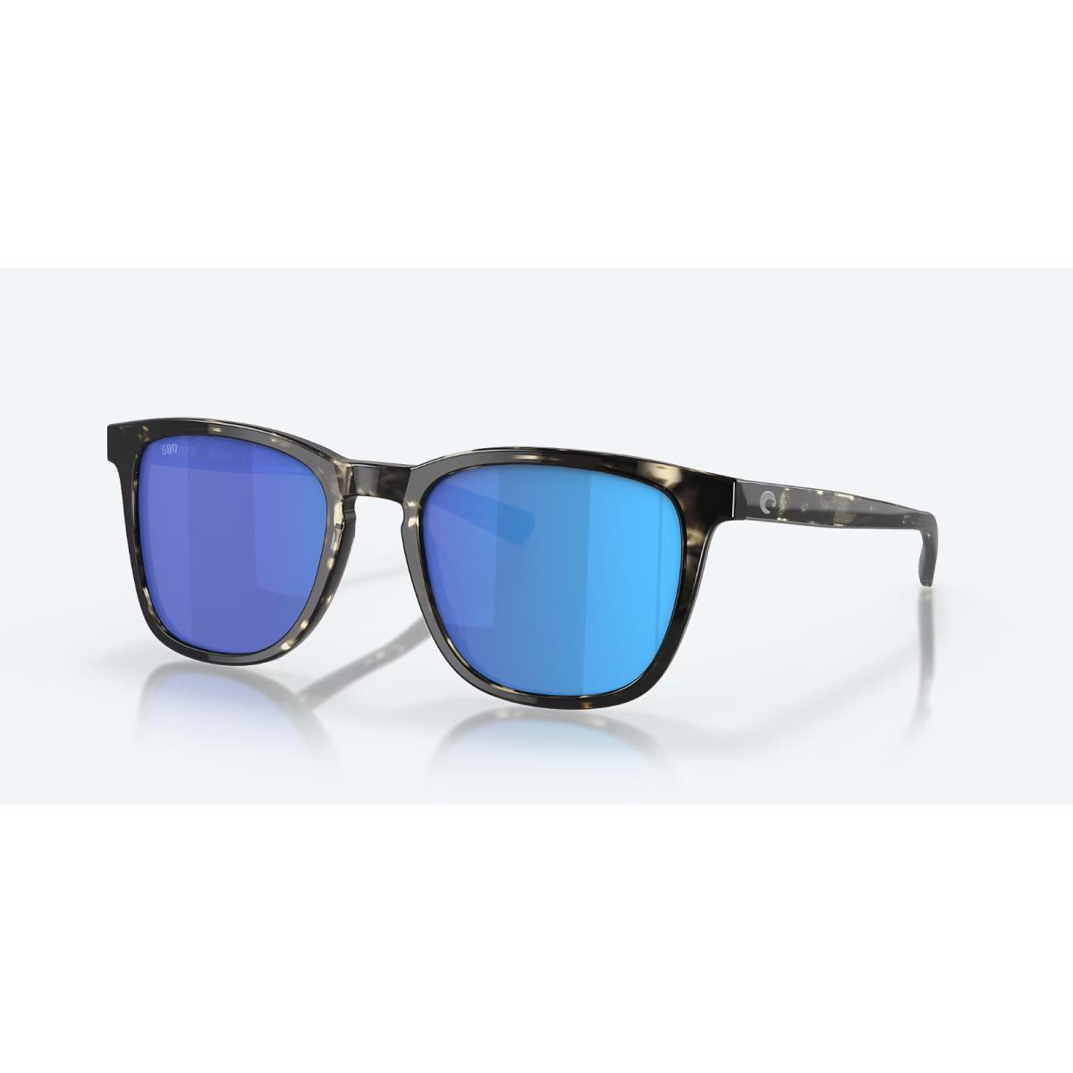 Costa Del Mar Sullivan 223 Shiny Black Kelp Frame/blue 580G Lens