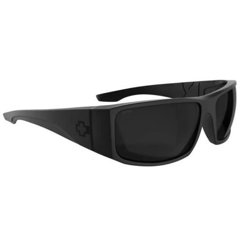 Spy Optic Cooper XL Sunglasses - Soft Mt Blk / Happy Boost Polar Blk Mirror