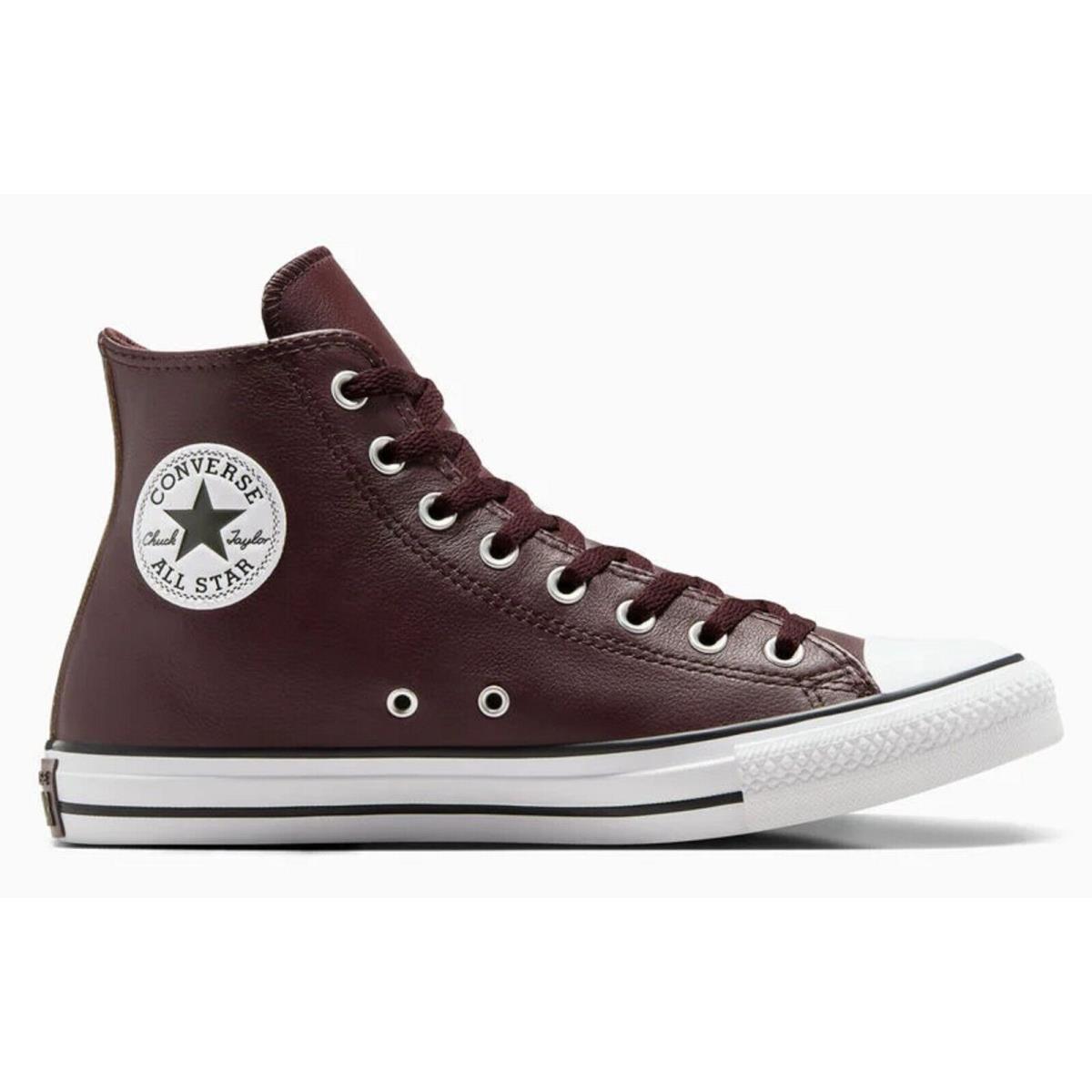 Converse Men`s Chuck Taylor All Star Luxe Leather Hi Top Sneaker Rubber Outsole