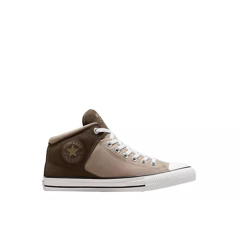 Converse Mens Chuck Taylor All Star High Street High Top Sneaker - Brown - Brown