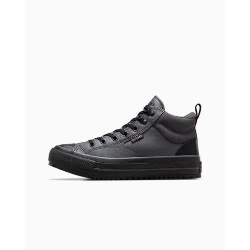 Converse Chuck Taylor Malden Street Boots Leather - Mens Grey Black