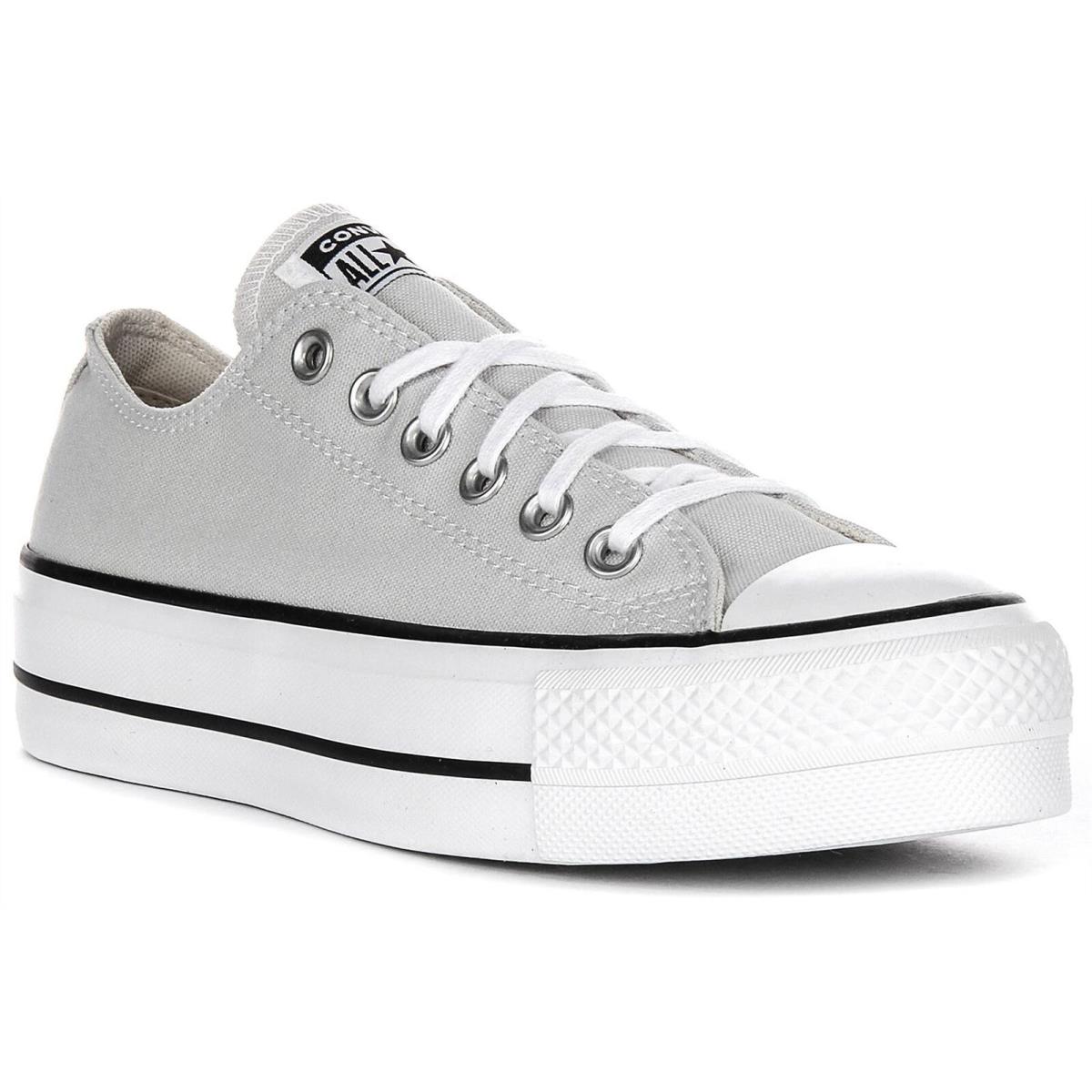 Converse A11538C All Lift Platform Level Ox Womeans Sneakers Light Grey US 5-11 LIGHT GREY