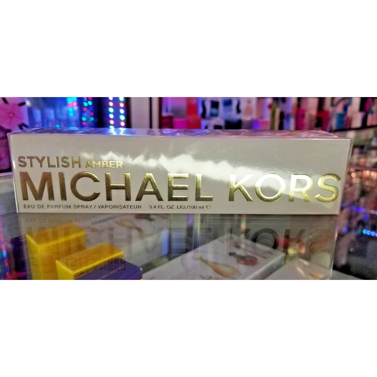 Michael Kors Stylish Amber Edp Perfume Parfum Her 3.4oz 10ml Spray Edp