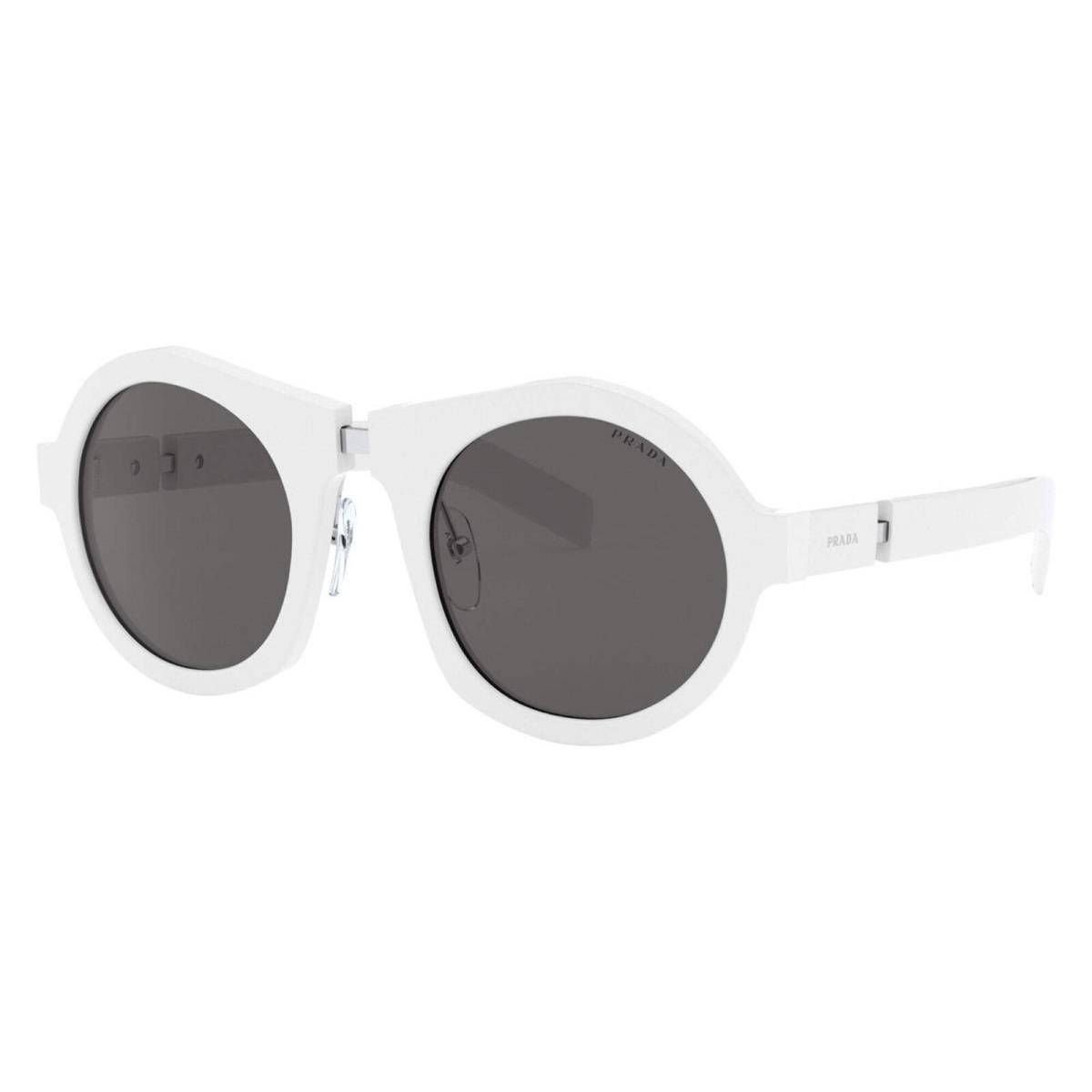 Prada PR 10XS-4AO5S0 Sunglasses. White W/grey Lens 50mm