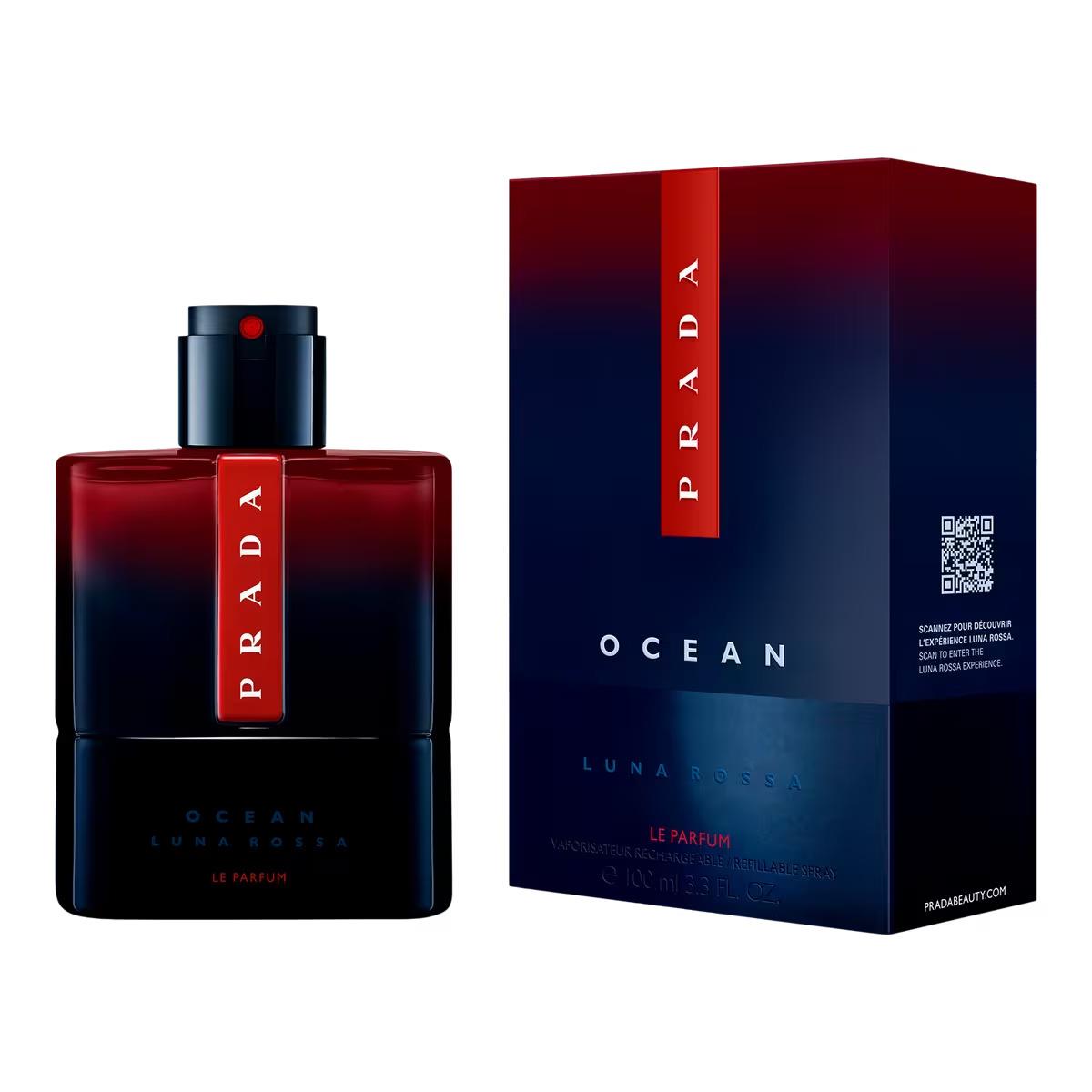 Luna Rossa Ocean Le Parfum by Prada 3.3oz Le Parfum For Men Box