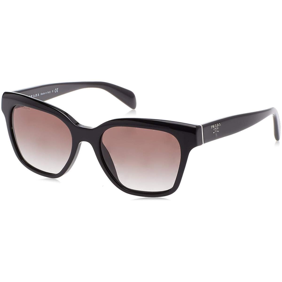 Prada Sunglasses PR11SS 1AB0A7 53mm Black / Grey Gradient Lens