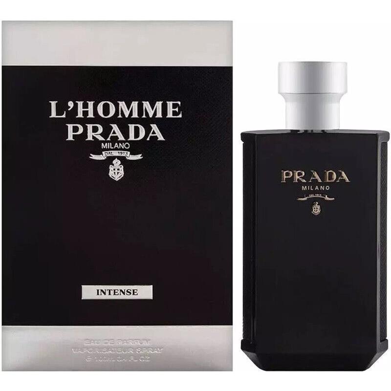 Prada L`homme Intense Men 3.4 oz 100 ml Eau De Parfum Spray