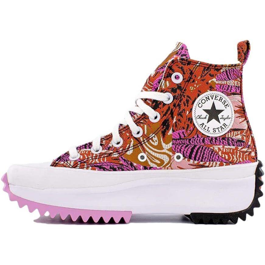 Converse Run Star Hike High Top Sneakers Tropical Womens SZ 8 Mens SZ 6.5