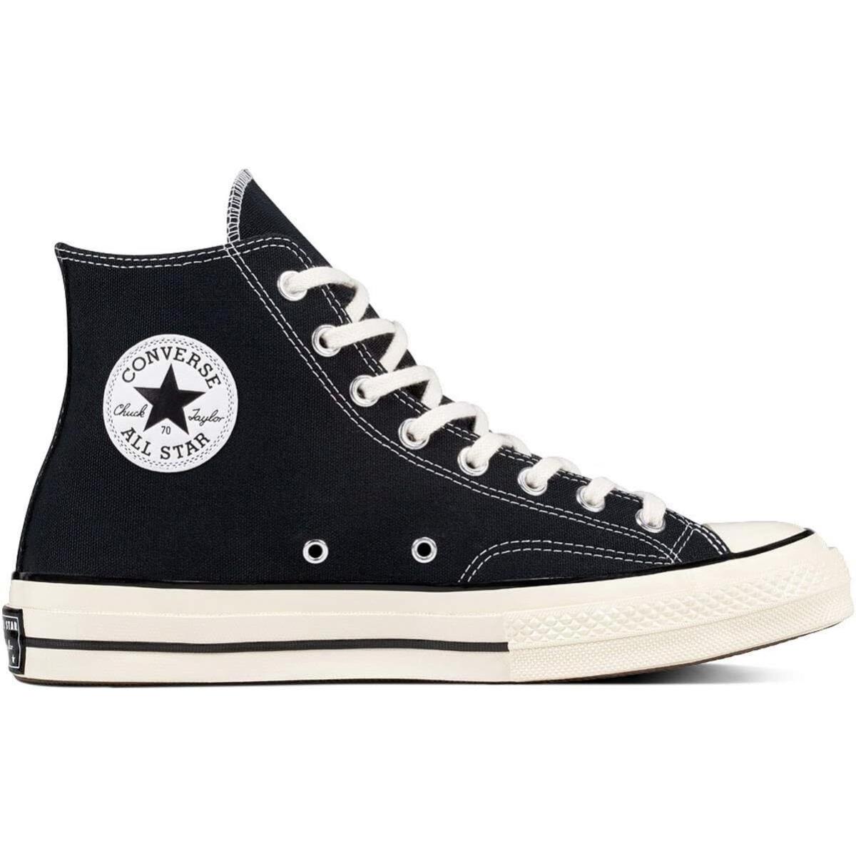 Converse Run Star Hike HI Leather Black White Unisex 7.5 Women/6 Men