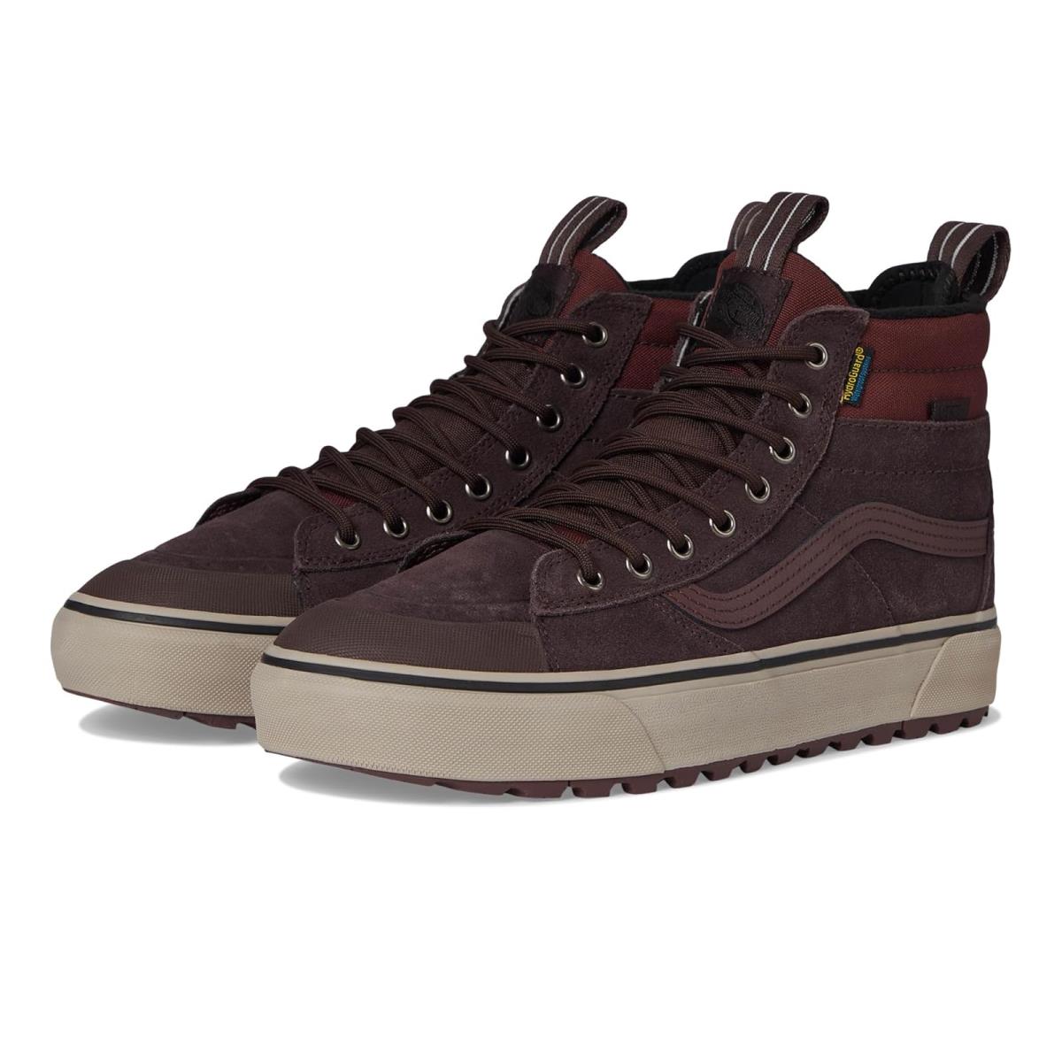 Unisex Sneakers Athletic Shoes Vans U Mte SK8-HI Waterproof Bitter Chocolate