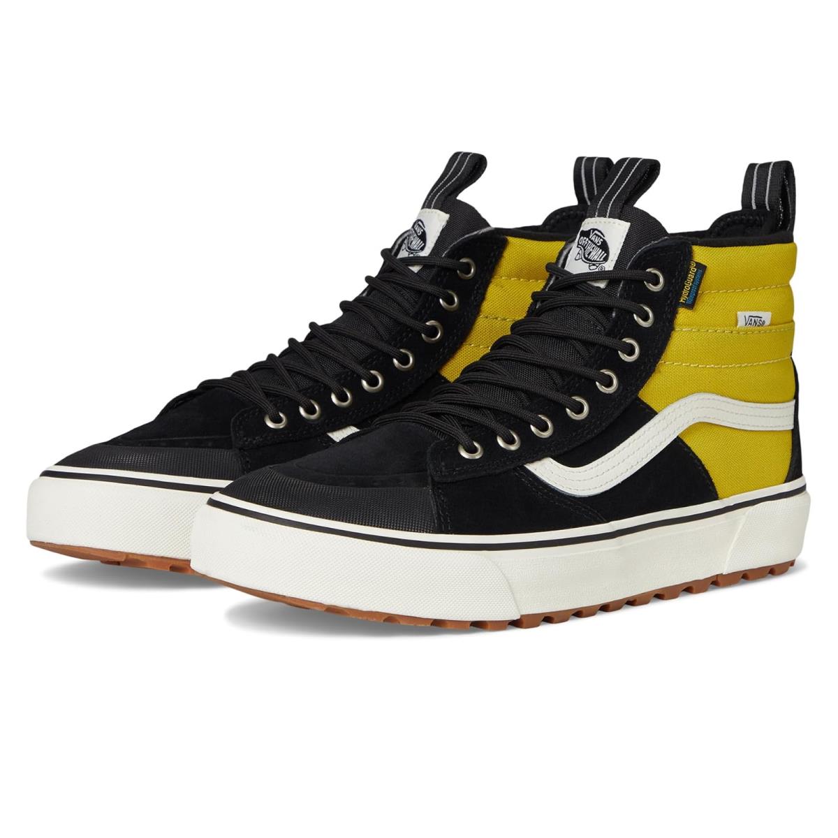 Unisex Sneakers Athletic Shoes Vans U Mte SK8-HI Waterproof Black/Yellow