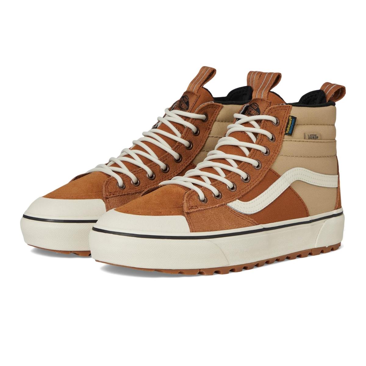 Unisex Sneakers Athletic Shoes Vans U Mte SK8-HI Waterproof Glazed Ginger/Marshmallow