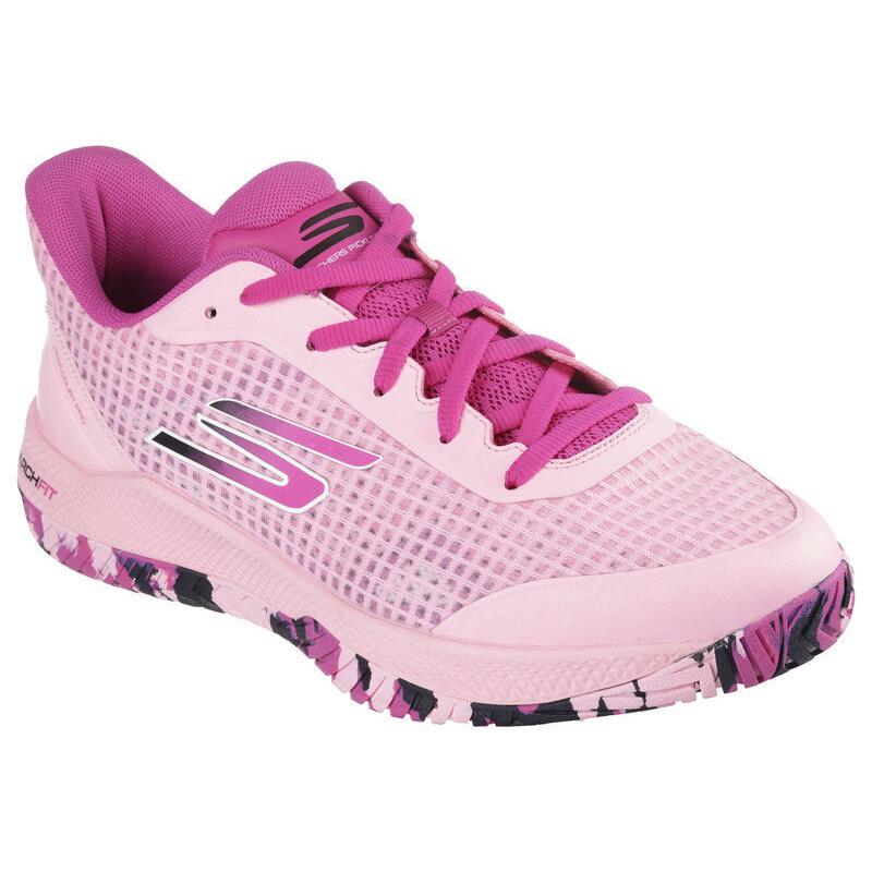 Mens Skechers Viper Court Pro - Pickleball Pink Mesh Shoes - Pink