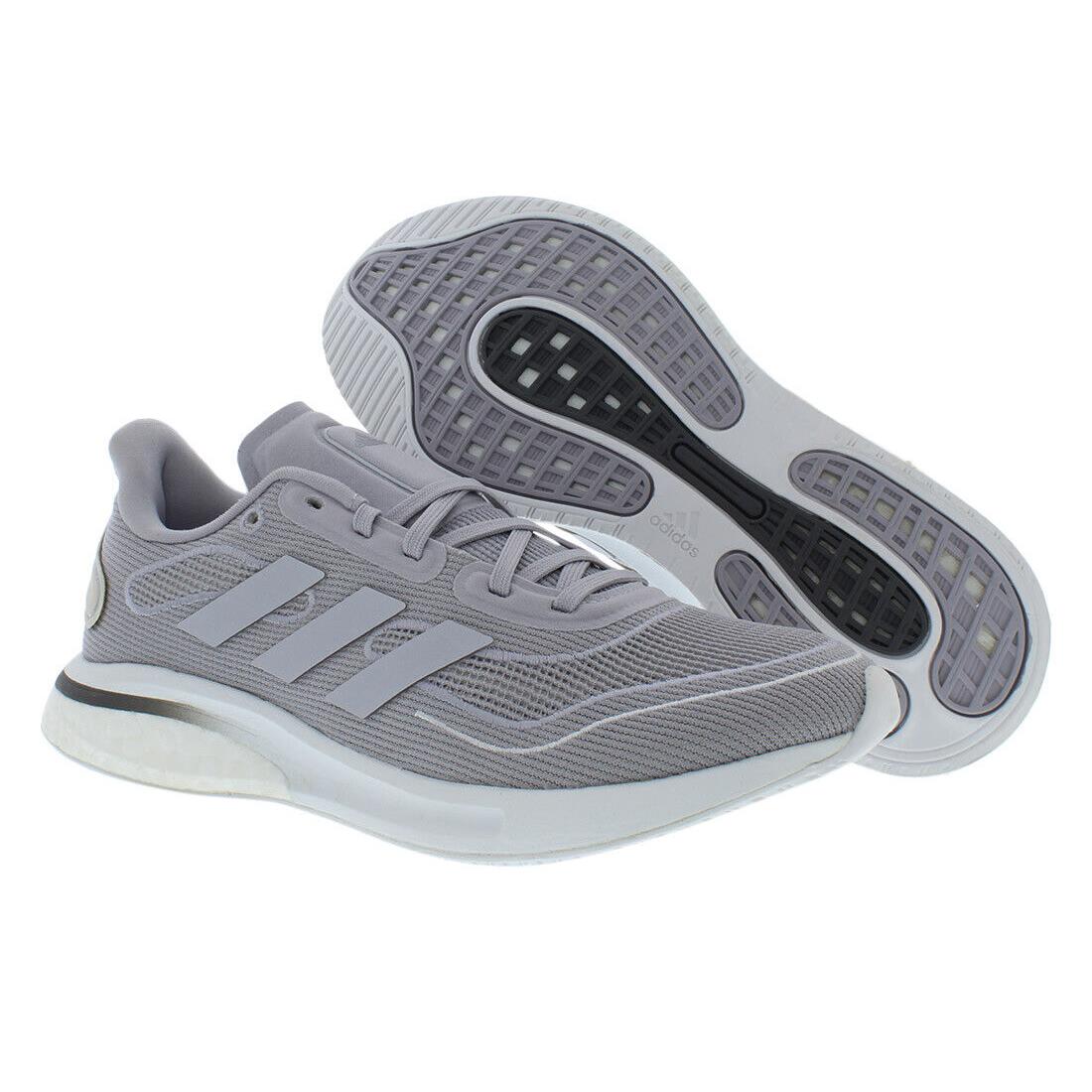 Adidas Supernova Womens Shoes Size 5.5 Color: Grey/grey/silver - Grey/Grey/Silver, Main: Grey