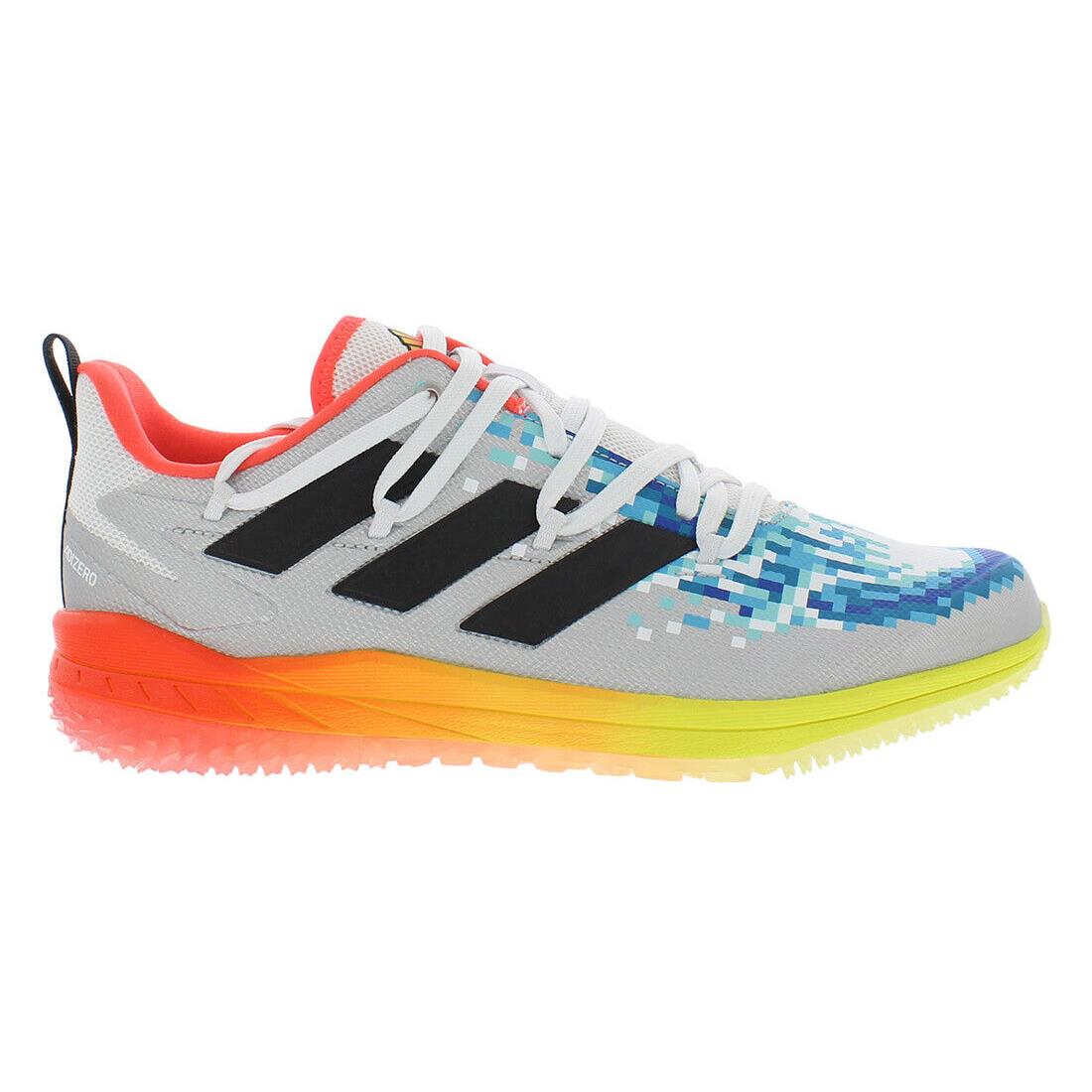 Adidas Adizero Afterburner 8 Turf Mens Shoes Size 13 Color: Grey/multicolor - Grey/Multicolor, Main: Grey