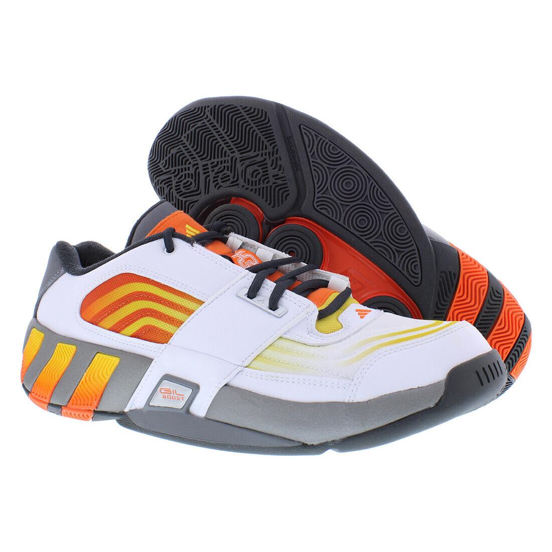 Adidas Agent Gil Restomod Unisex Shoes Size 10 Color: Cloud White/semi Impact - Cloud White/Semi Impact Orange/Bold Gold, Main: White