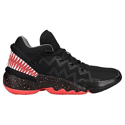 Adidas Mens D.o.n. Issue 2 Venom Basketball Sneakers Shoes Casual - Black Pink - CORE BLACK/SIGNAL PINK/FTWR WHITE