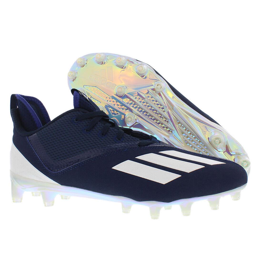 Adidas Sm Adizero Scorch 21 Men Shoes Size 9.5 Color: Navy Blue/white - Navy Blue/White, Main: Blue