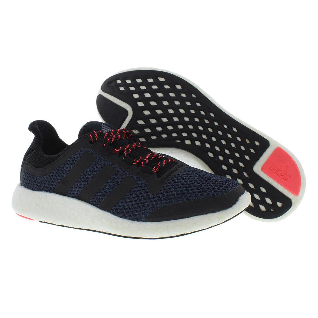 Adidas Pureboost Chill Womens Shoes Size 7 Color: Black/blue - Black/Blue, Main: Black