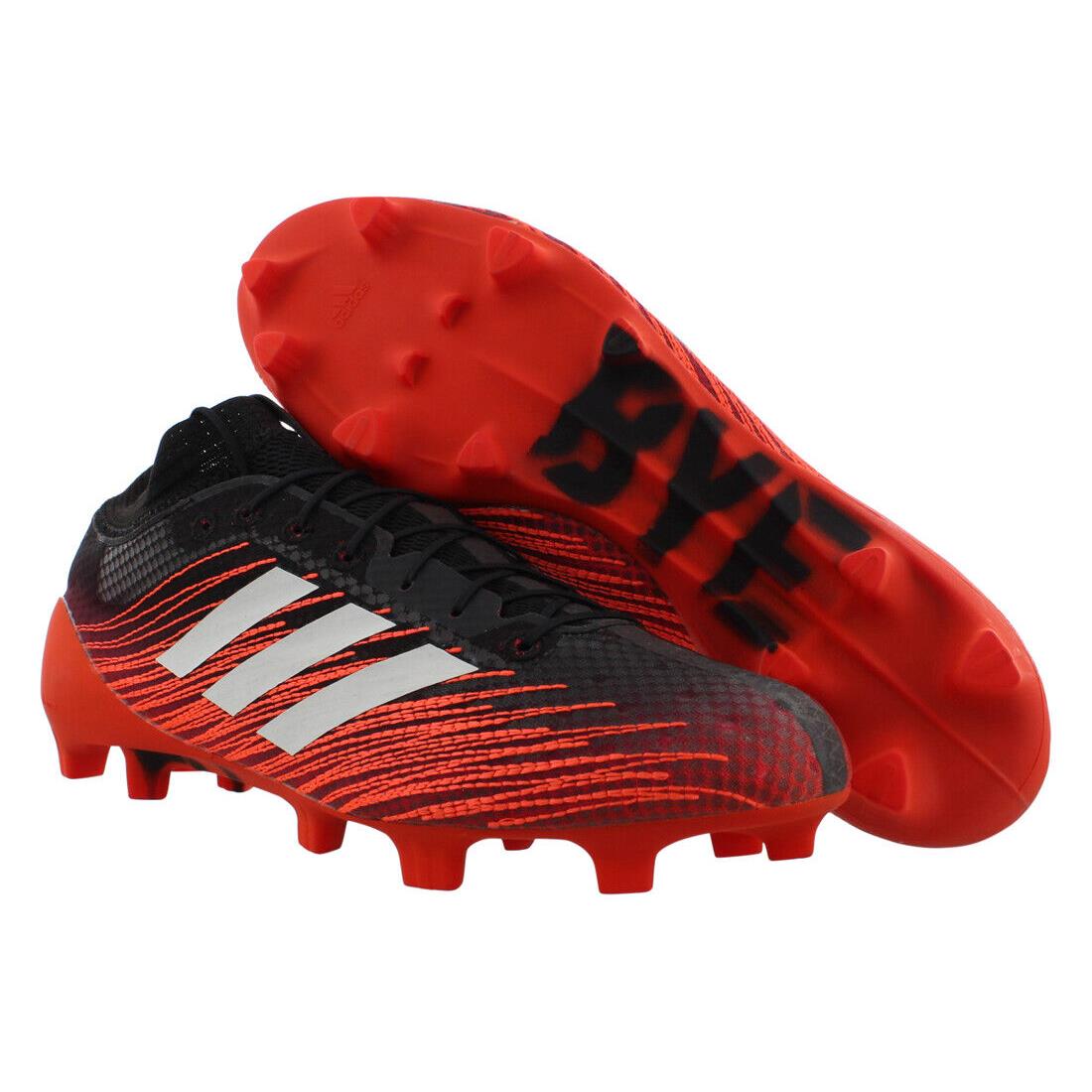 Adidas Adizero 40 Mens Shoes Size 13 Color: Black/red - Black/Red, Main: Black