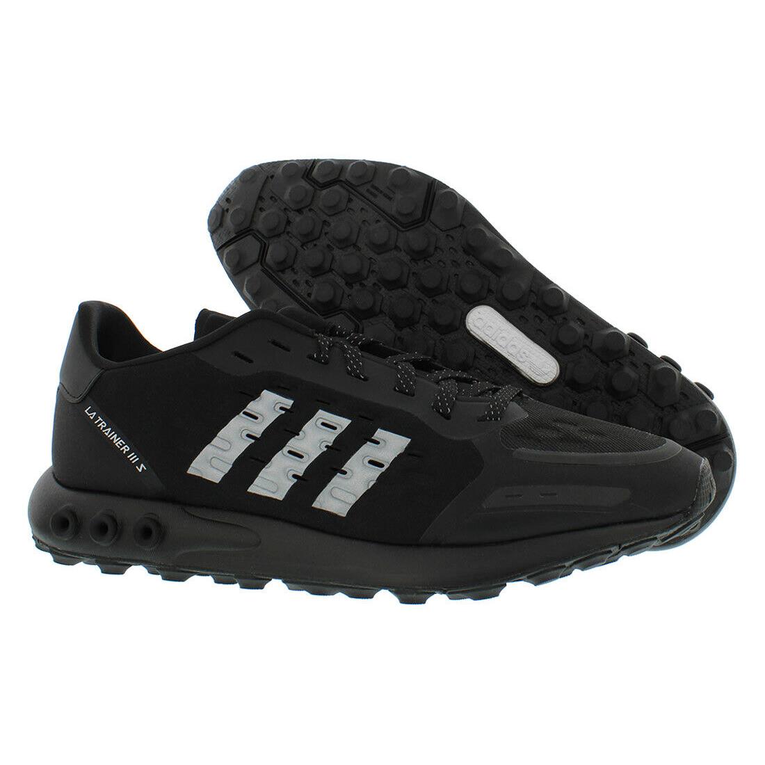 Adidas LA Trainer Iii Mens Shoes Size 12 Color: Black/silver Metallic/core - Black/Silver Metallic/Core Black, Main: Black