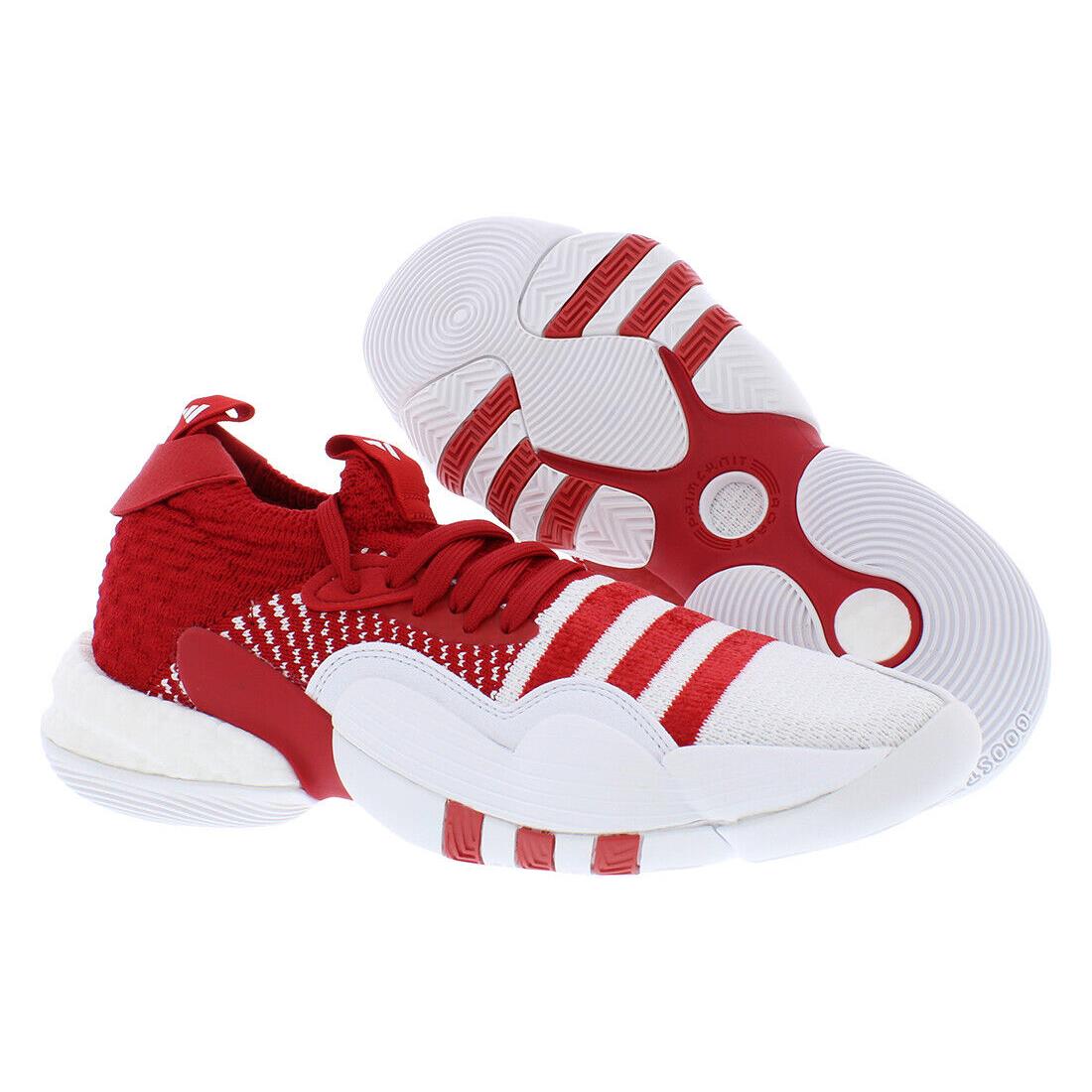 Adidas Trae Young 2 Unisex Shoes Size 8 Color: Cloud White/team Power Red - Cloud White/Team Power Red, Main: White