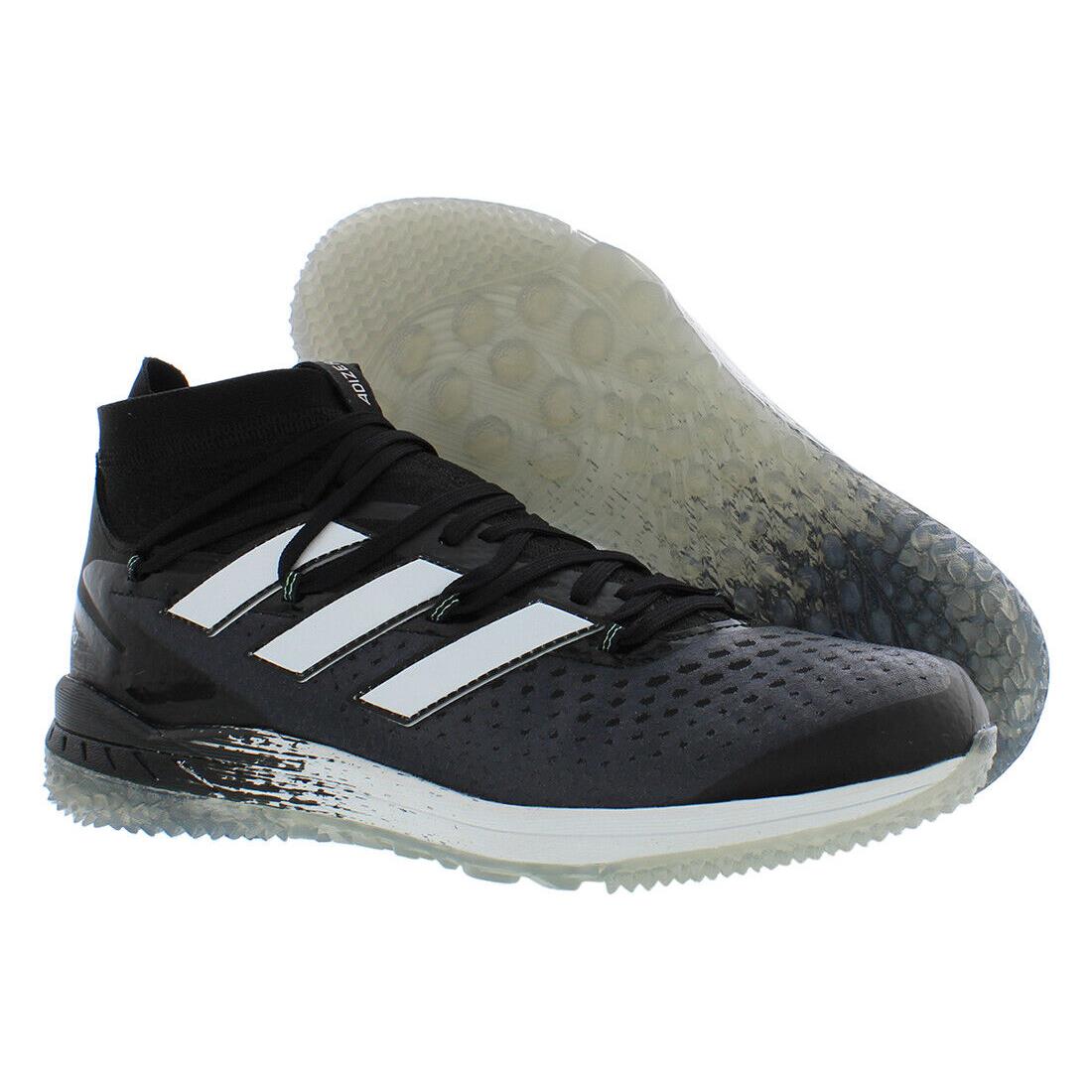 Adidas Adizero Afterburner 8 Nwv Mens Shoes Size 13 Color: Black/white - Black/White, Main: Black