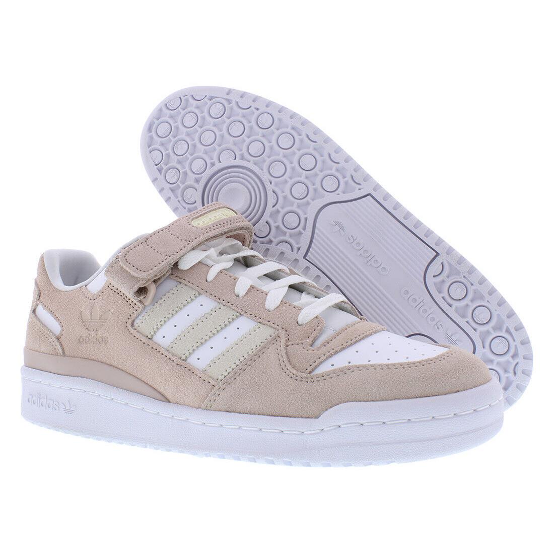 Adidas Forum Low Womens Shoes Size 10.5 Color: Wonder Taupe/chalk - Wonder Taupe/Chalk White/Footwear White, Main: Beige