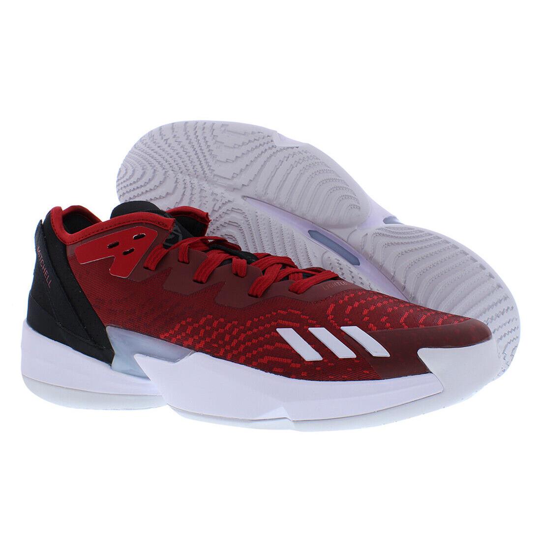 Adidas D.o.n Issue 4 Unisex Shoes Size 14 Color: Team Power Red/cloud - Team Power Red/Cloud White/Core Black, Main: Red