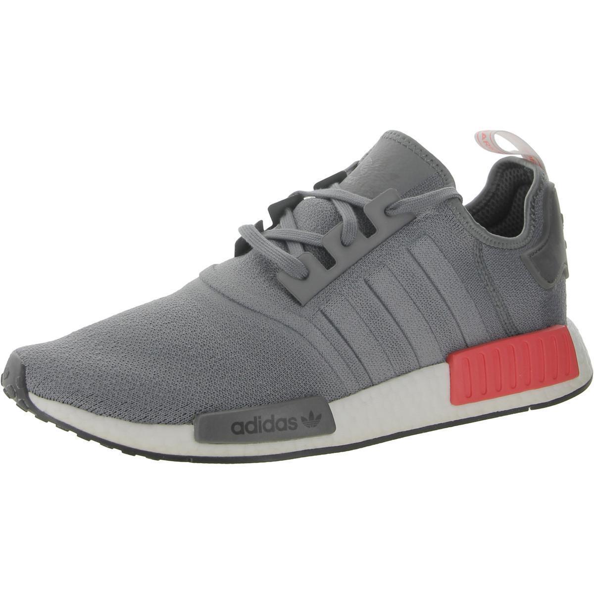 Adidas Originals Mens Nmd R1 Gray Running Shoes Sneakers 13 Medium D Bhfo 4243