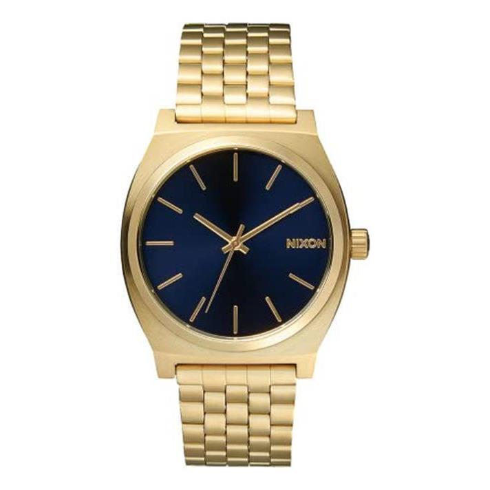 Nixon Time Teller A0451919-00. Gold and Green Women s Watch Assorted Colors gold/cobalt blue