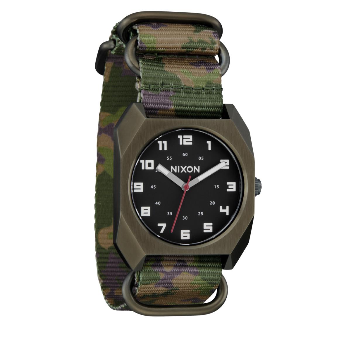 Nixon The Scout Watch 5118-Dark Olive-Camo