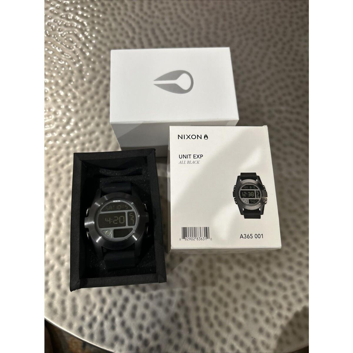 Nixon Unit Exp All Black A365 001 Black