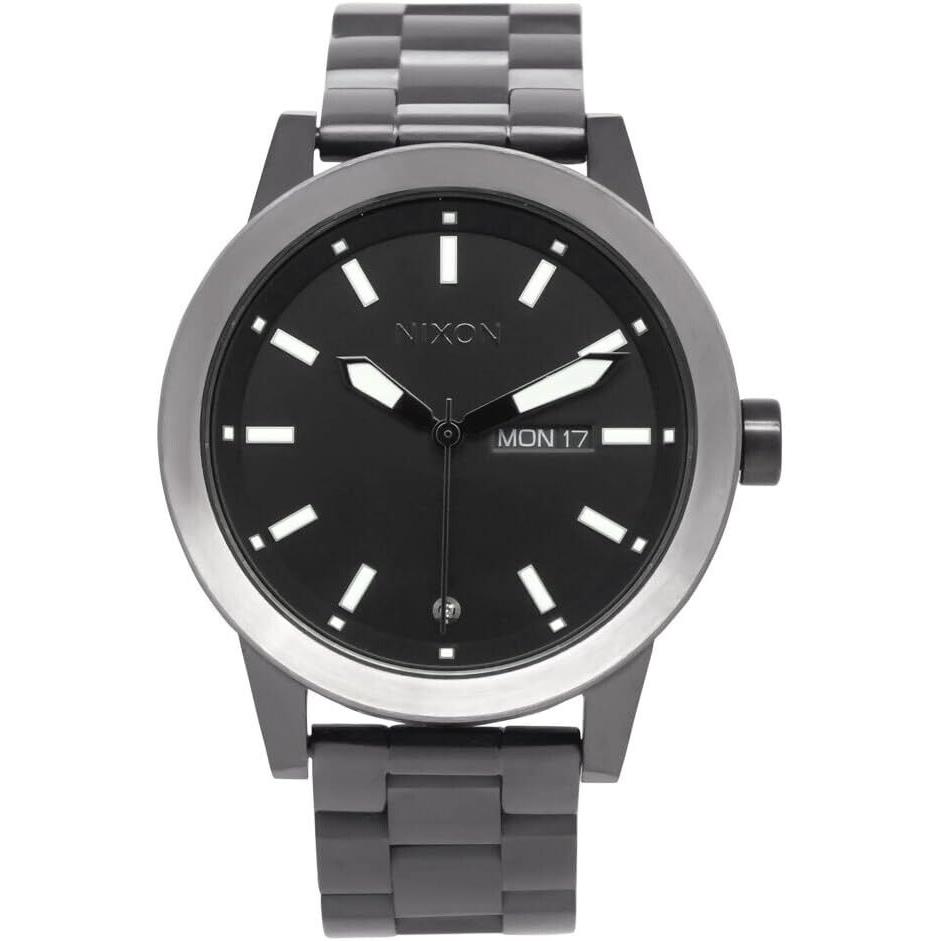 Nixon Spur All Black Stainless Steel Analog Mens Watch A263150-00