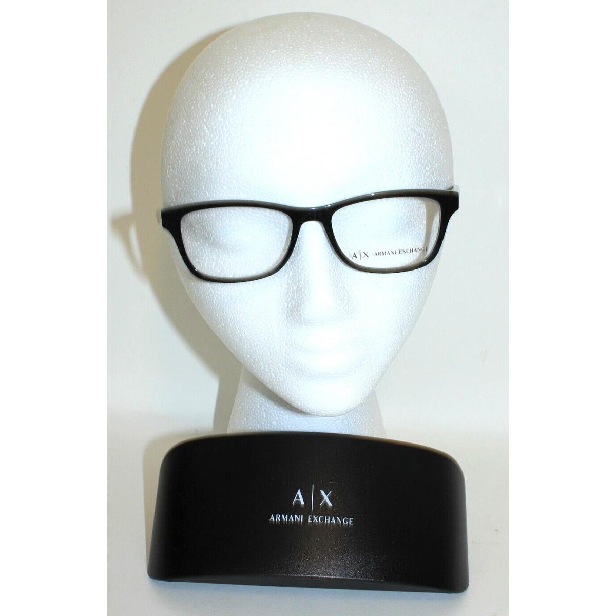 Armani Exchange Women`s Black Eyeglasses Frames AX 3030 8186 52-16-140