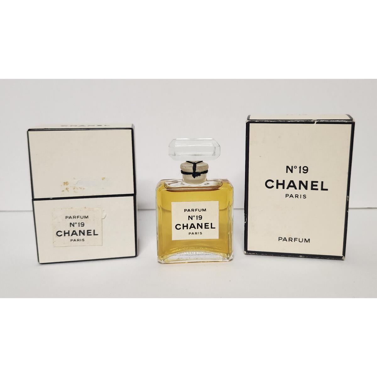 Vintage Chanel No. 19 Pure Parfum Extrait Bottle 14 ml