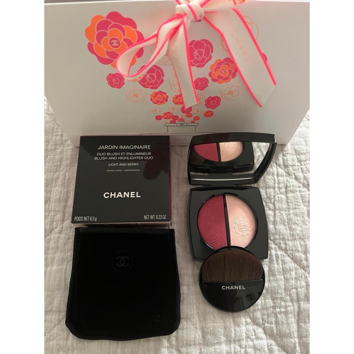 Chanel Jardin Imaginaire Blush Highlighter Duo Light Berry Limited Edition