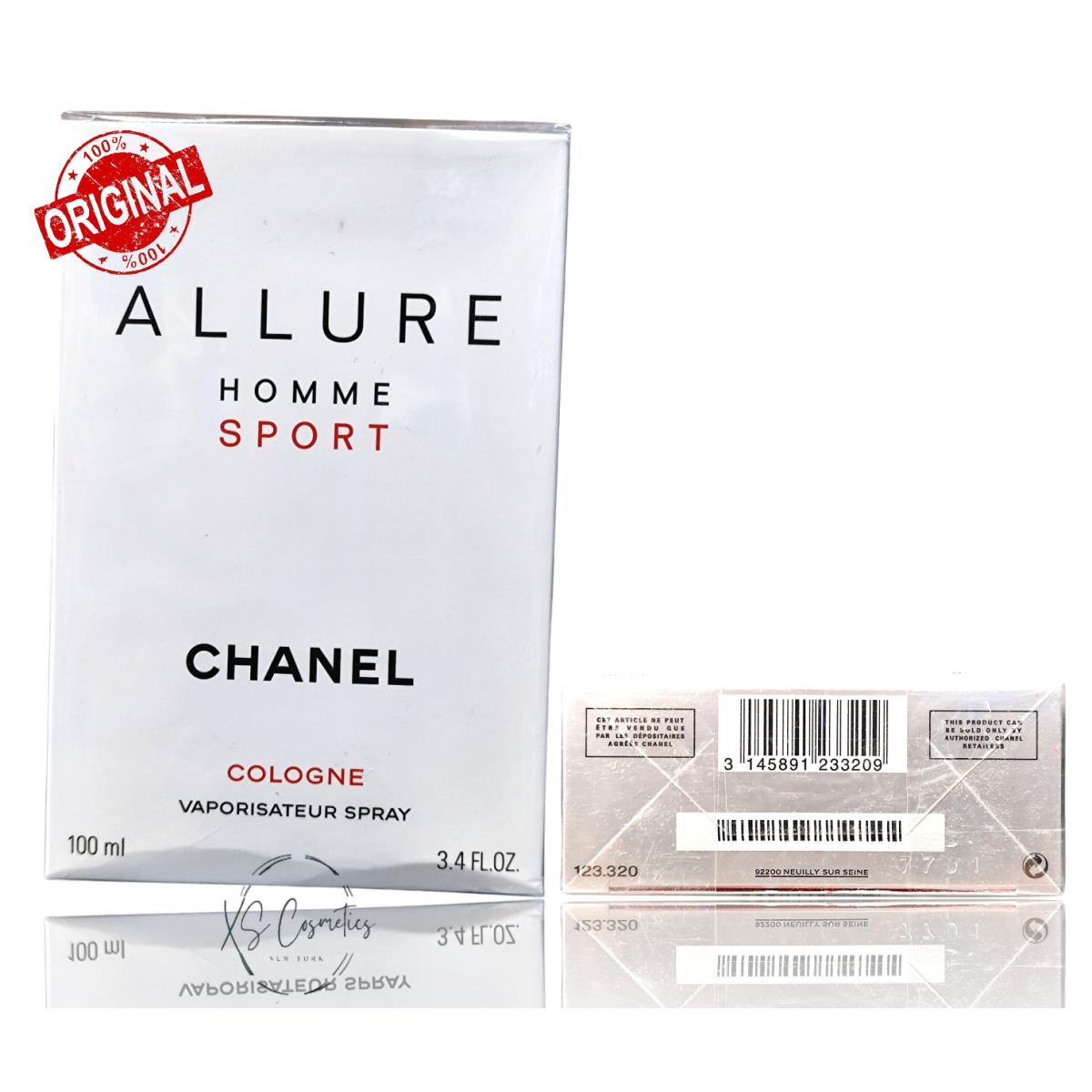 Allure Homme Sport By Chanel 3.4 oz / 100 ml Spray